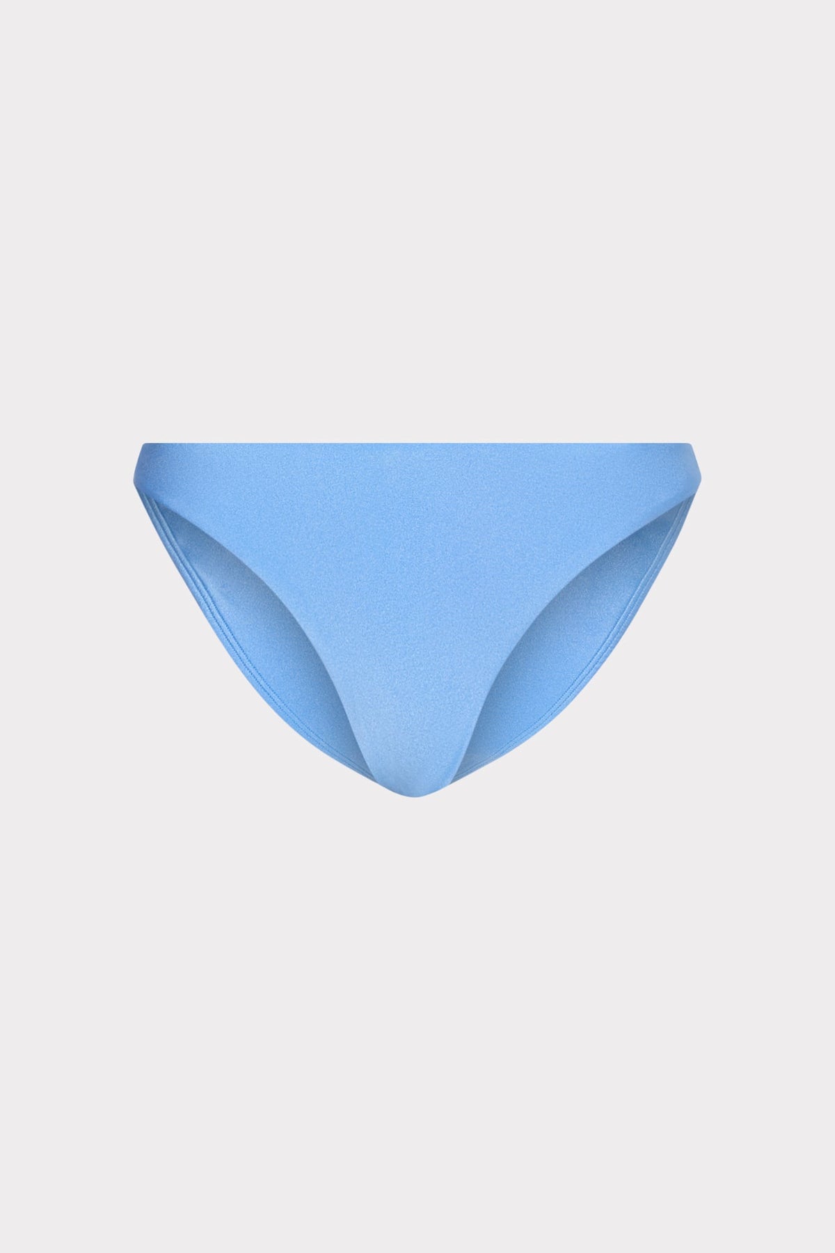 Margot Gloss Bikini Bottom - Mineral Blue