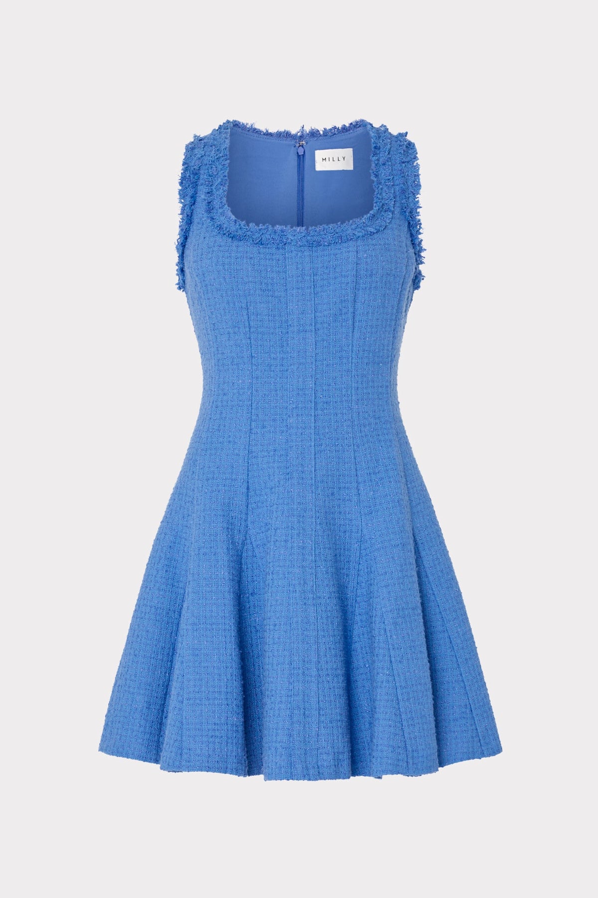 Juniper Boucle Mini Dress - Blue