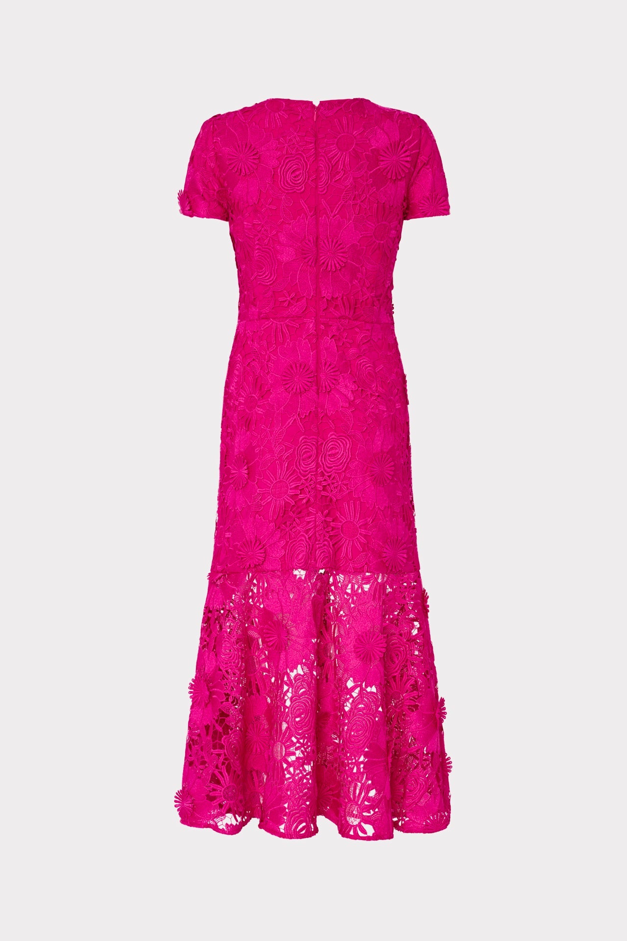 Tahlia Lace Dress - Fuchsia