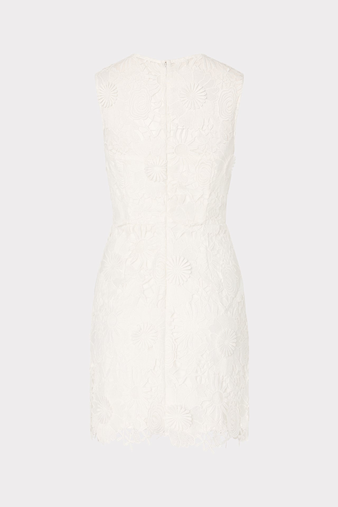 Judy Lace Mini Dress - White
