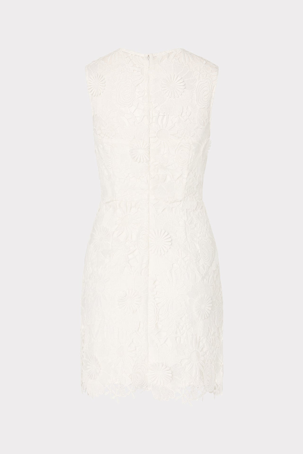 Judy Lace Mini Dress - White
