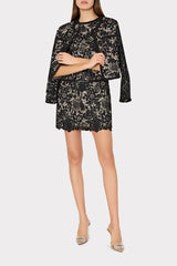 3D Garden Lace Jacket - Black