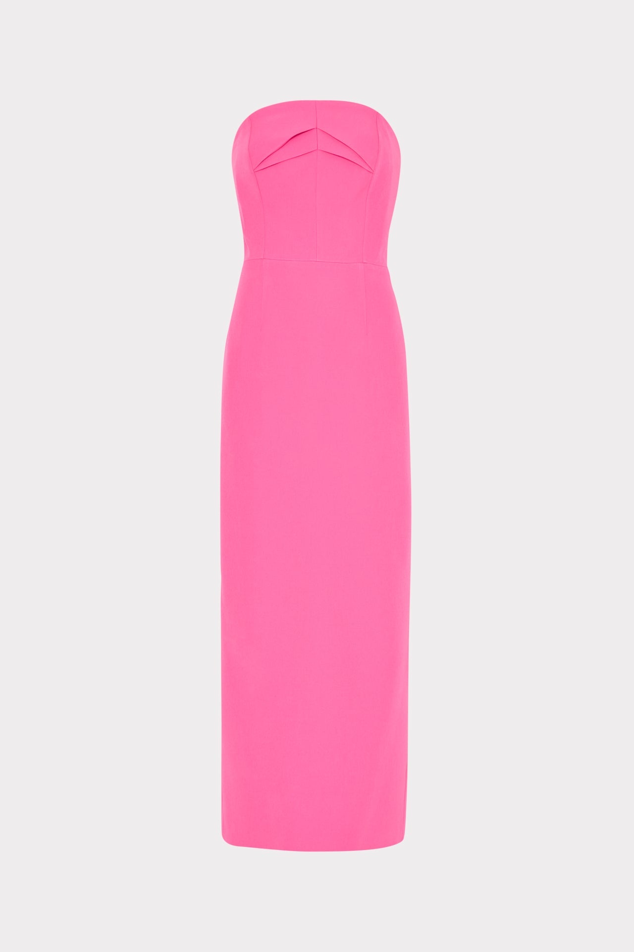Taylor Triangle Pleat Cady Dress - Pink