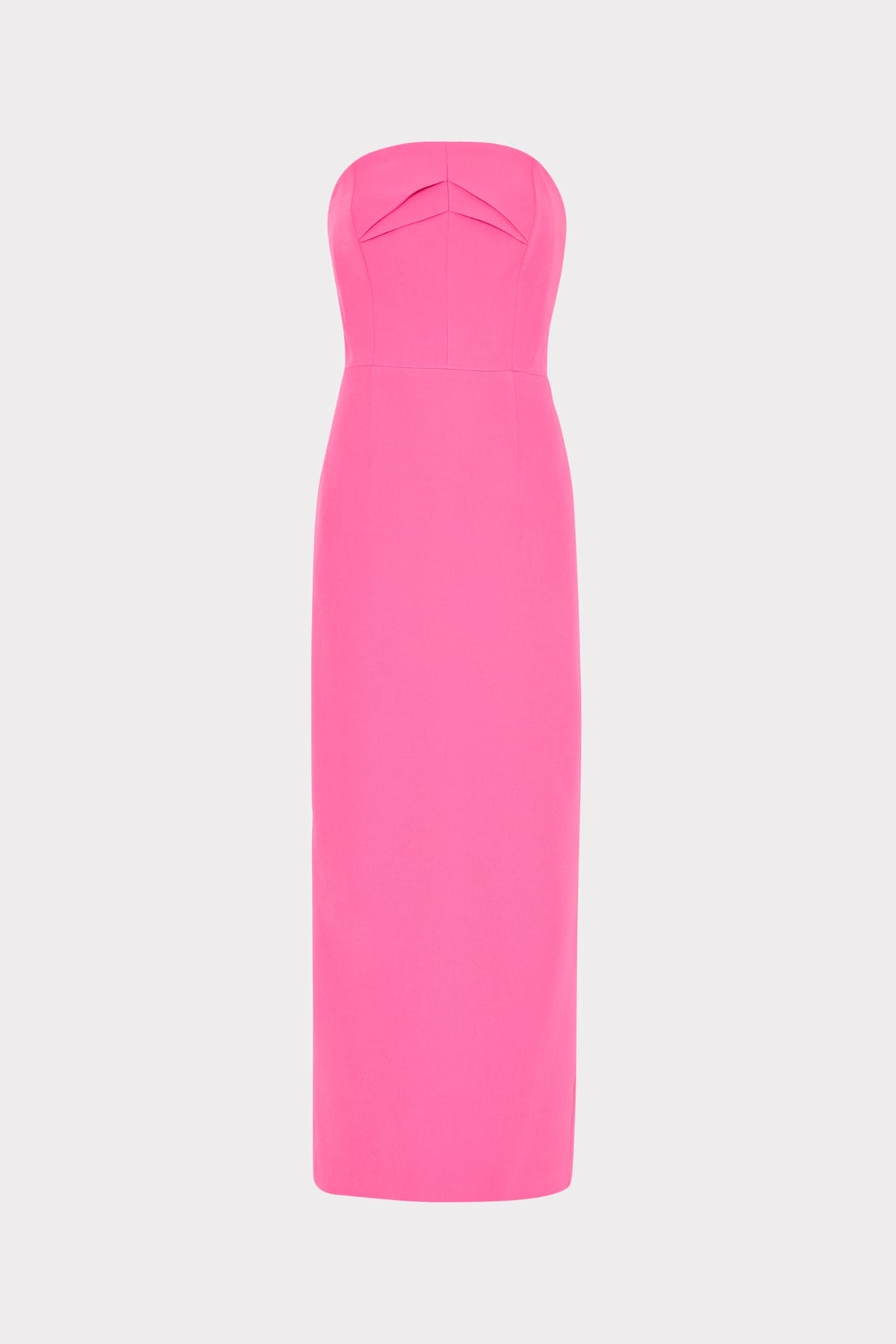 Taylor Triangle Pleat Cady Dress - Pink