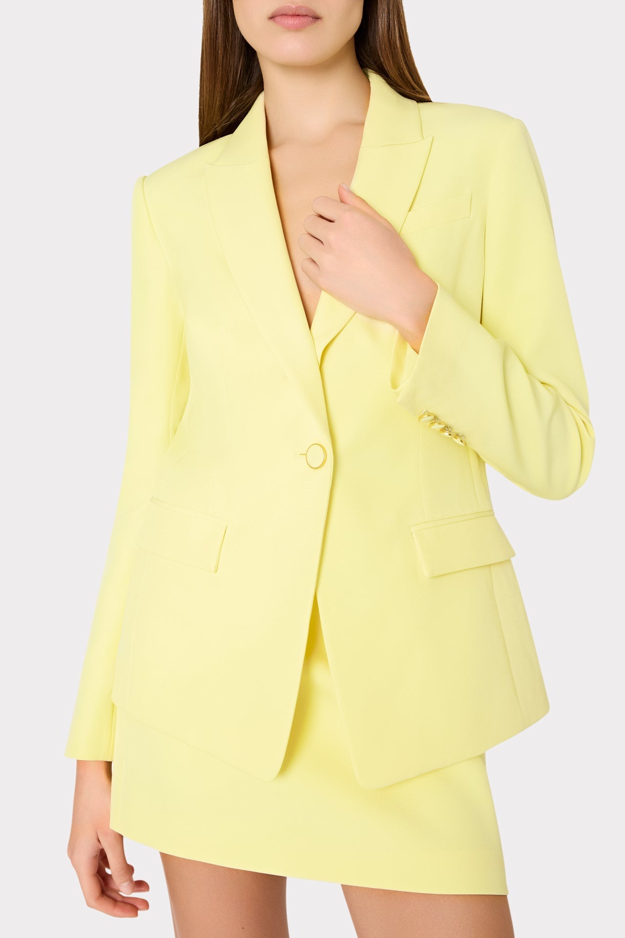 Lizzy Cady Mini Skirt - Yellow