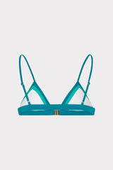 Positano Color Block Bikini Top - Sea Green Multi
