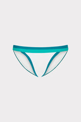 Positano Color Block Bikini Bottom - Sea Green Multi