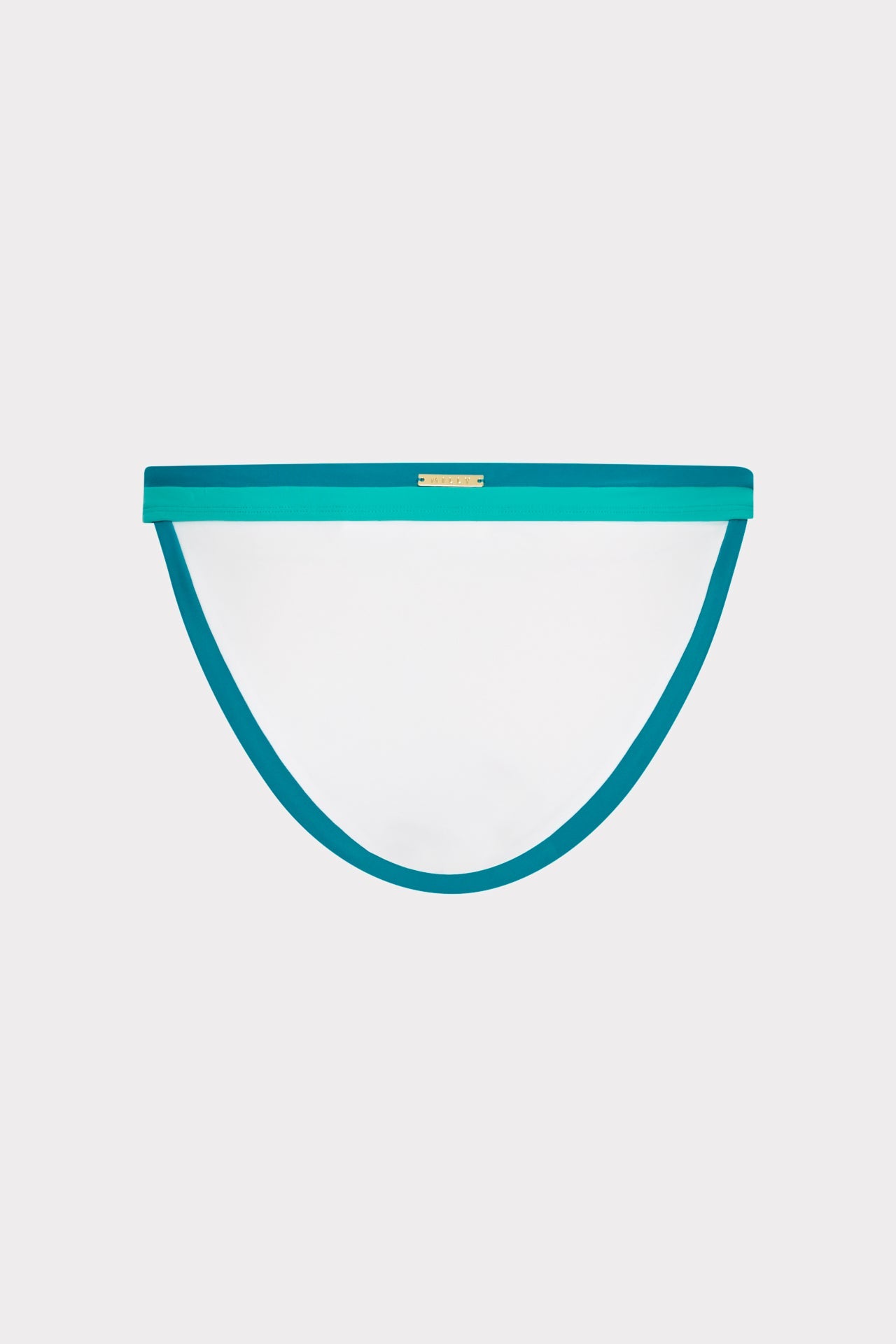Positano Color Block Bikini Bottom - Sea Green Multi