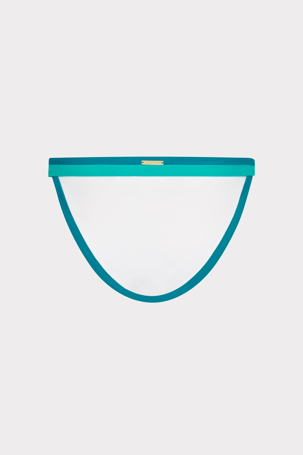 Positano Color Block Bikini Bottom - Sea Green Multi