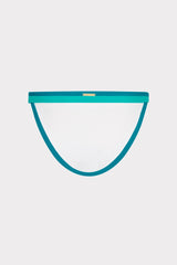 Positano Color Block Bikini Bottom - Sea Green Multi