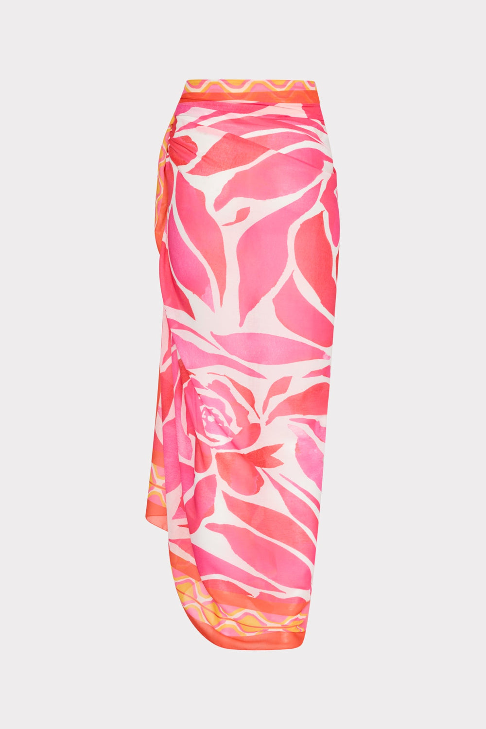 Dream Rose Sarong - Magenta Multi