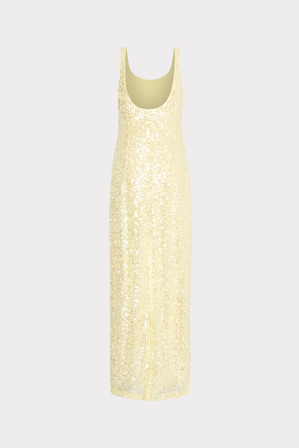 Tatum Stretch Sequins Maxi Dress - Yellow