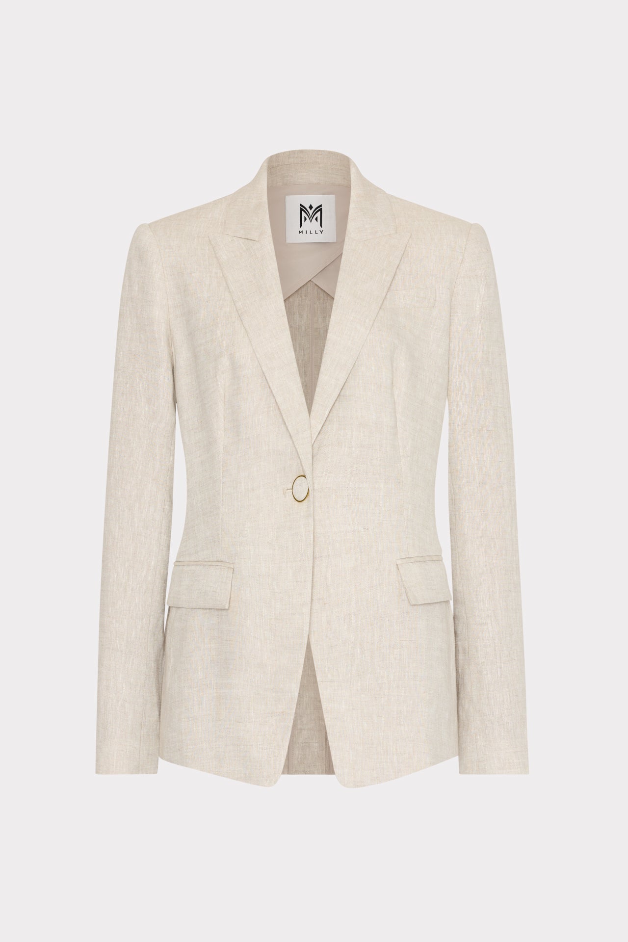 Alexa Linen Blazer - Natural