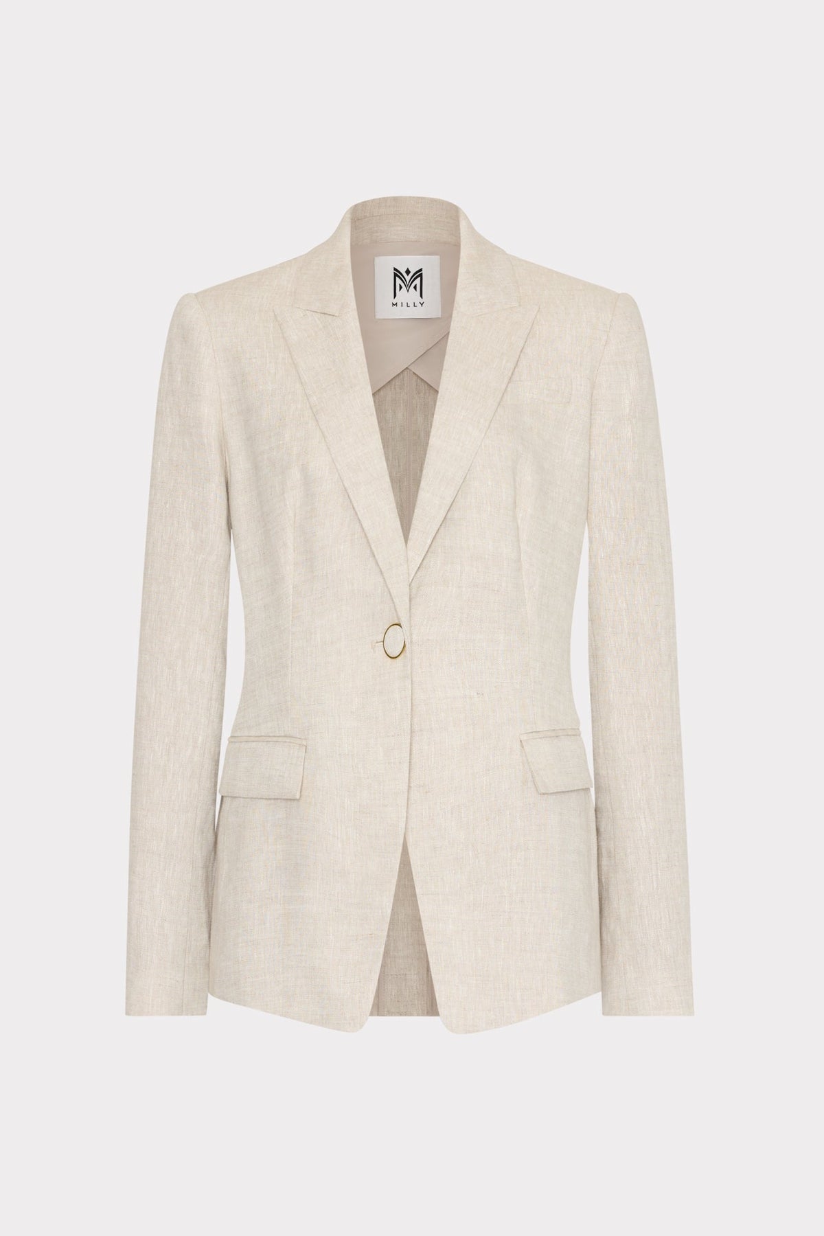Alexa Linen Blazer - Natural