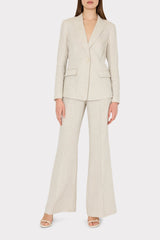 Alexa Linen Blazer - Natural