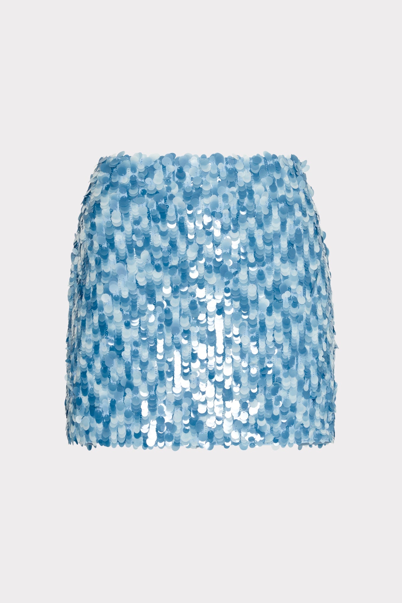 Modern Mini Sequins Skirt - Blue Multi