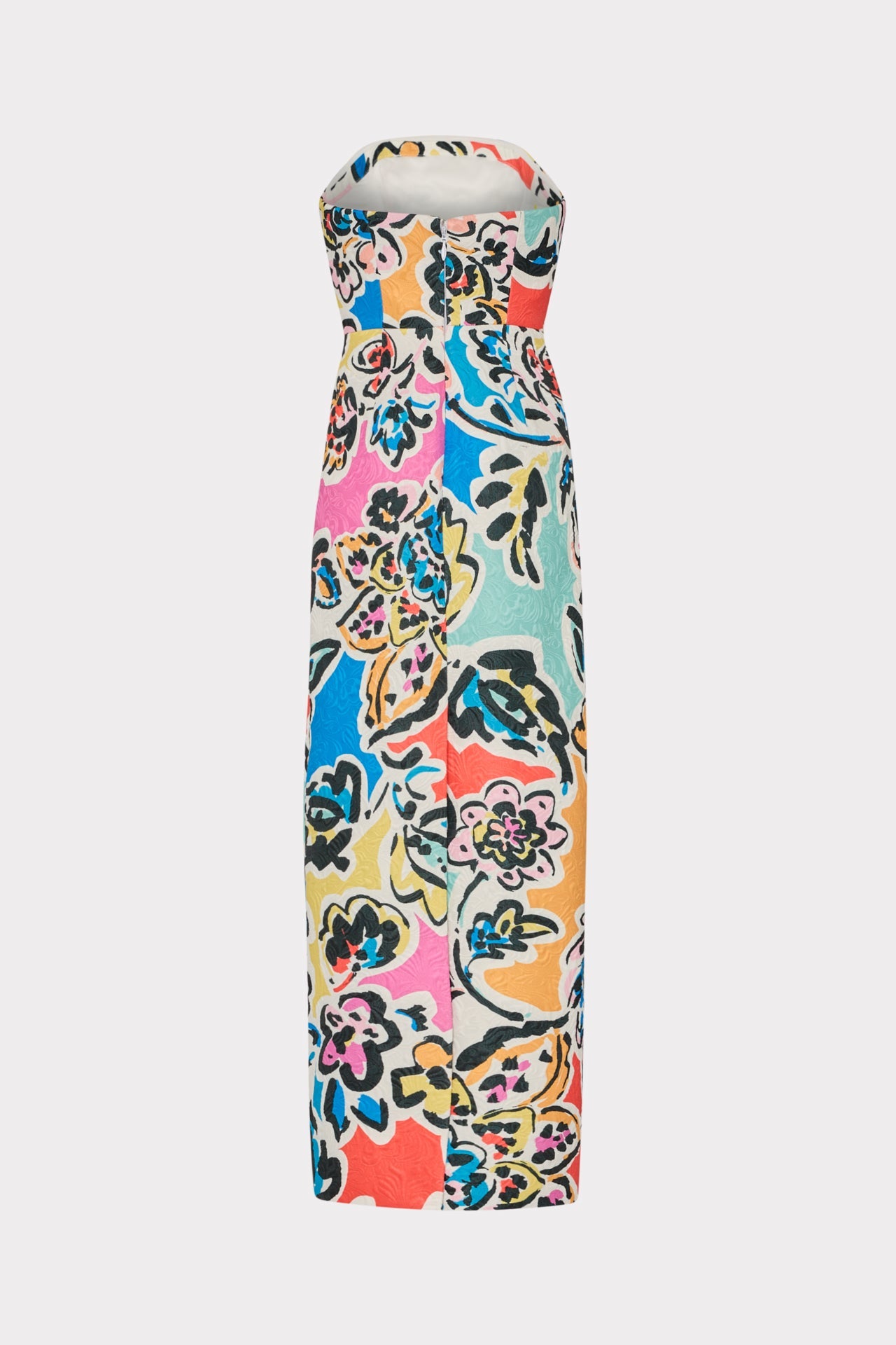 Orion Rainbow Oasis Jacquard Dress - Black Multi