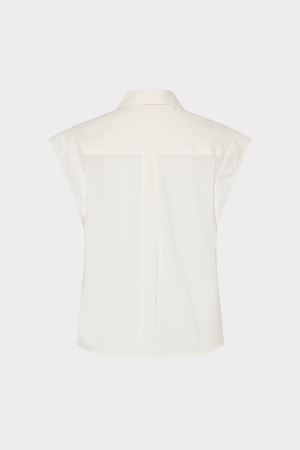 Natalia Floral Eyelet Button Up - White