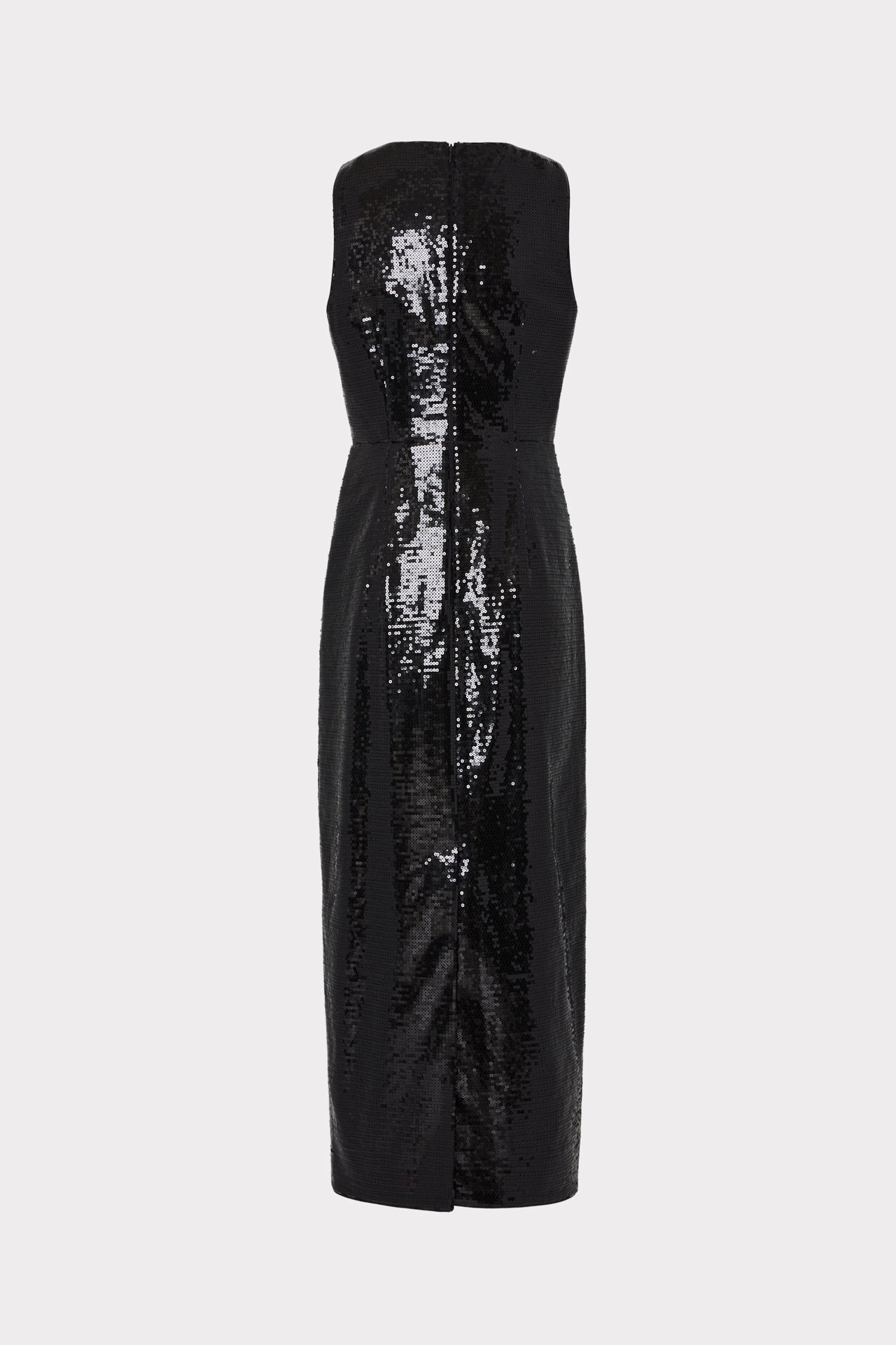 Tiana Floral Sequins Dress - Black Multi